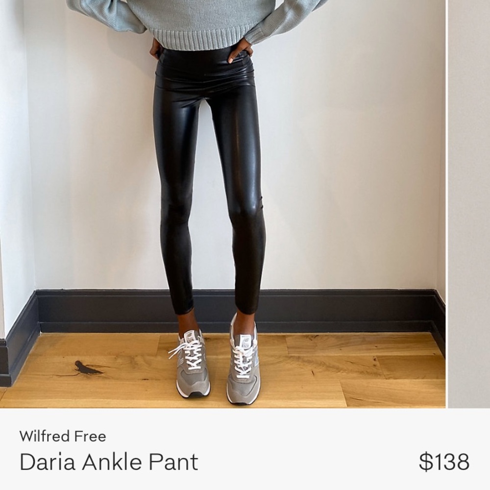 Aritzia | Daria Leather Pant